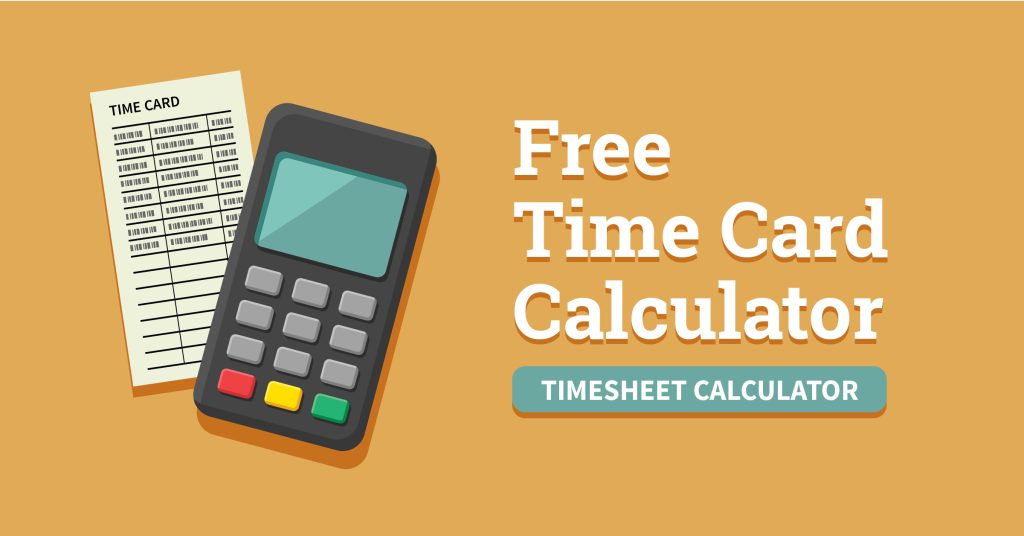 time card calculator
